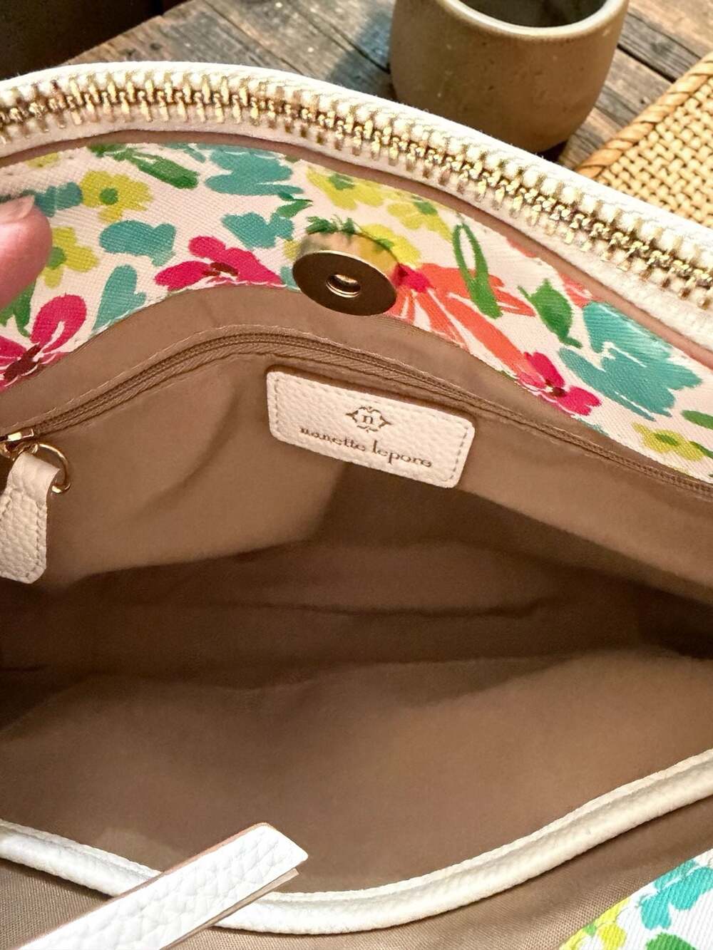 Nanette Lepore Floral Print Crossbody Bag - Picture 7 of 7